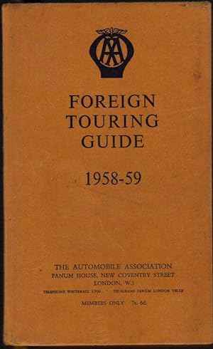 The Automoblie Association Foreign Touring Guide 1958-59