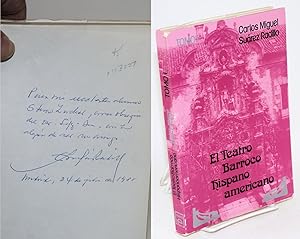 El teatro barroco Hispanoamericano; ensayo de una historia critico-antologica. Tomo I. El virrein...