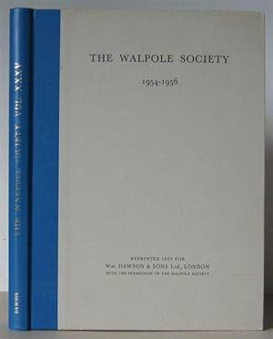The Third Annual Volume of the Walpole Society 1913-1914. [Comprising: Marcus Gheerearts, Father ...