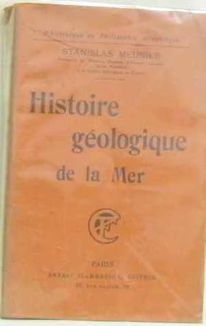 Histoire géologique de la mer