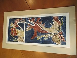 Sea Things [Large Monotype on Paper]