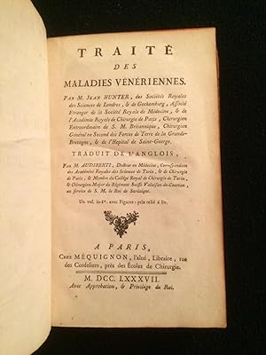 Traité des Maladies Vénériennes. Traduit de l’Anglois, par M. Audiberti, Docteur en Médecine.