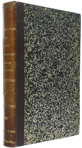 LE LIVRE, Revue mensuelle. BIBLIOGRAPHIE RETROSPECTIVE. Deuxième année 1881 (complète).: