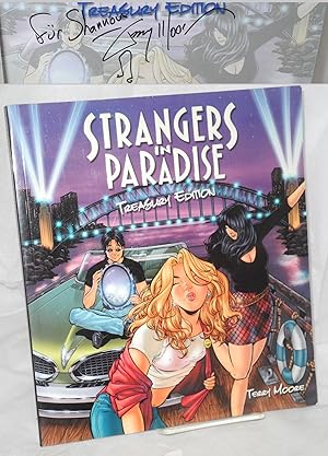 Strangers in Paradise treasury edition [inscribed & signed]