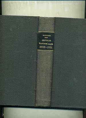 Recueil de 33 LETRES PASTORALES .1923-1931).