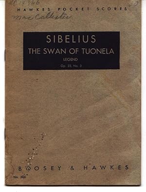 The Swan Of Tuonela - Legend - Opus 22 Number 3 - Hawkes Pocket Scores