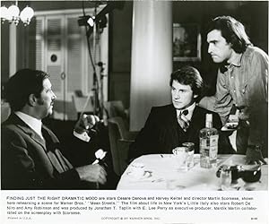 Mean Streets (Original still photograph from the 1973 film, Scorsese on the set)