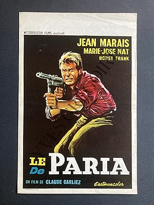 LE PARIA-FILM DE CLAUDE CARLIEZ-1969-AFFICHE