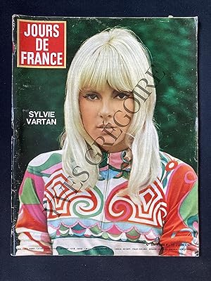 JOURS DE FRANCE-N°656-10 JUIN 1967-SYLVIE VARTAN