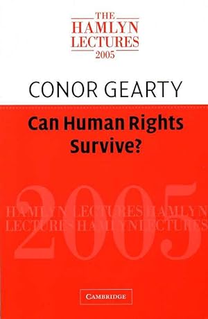 Can Human Rights Survive? (Signed By Author)