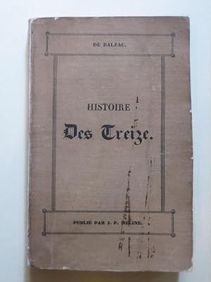 Histoire Des Treize.