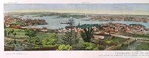 PANORAMIC VIEW OF SYDNEY, NEW SOUTH WALES. A superb panoramic view of Sydney taken from the Obs...