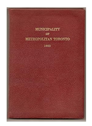 Municipality of Metropolitan Toronto 1953