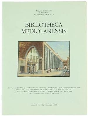 BIBLIOTHECA MEDIOLANENSIS.: