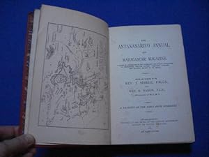 The Antananarivo Annual and Madagascar Magazine. VOL. I. 1875-1878