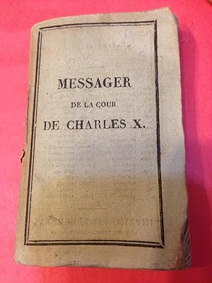 Messager De La Cour De Charles X, Pour l'Année 1829, Avec portraits.