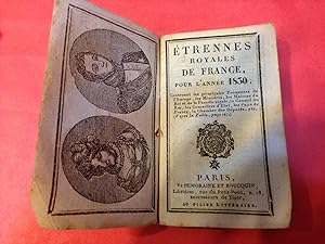 Etrennes Royales De France, Pour l'Année 1830.
