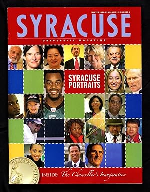 Syracuse University Magazine / Winter 2004-2005. Chancellor's Inauguration; Syracuse Portraits