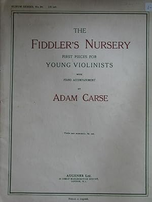 The Fiddler's Nursery - First Pieces for Young Violinists with Piano Accompaniment