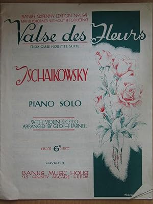 Valse Des Fleurs - Piano Solo, with Violin and Cello Parts