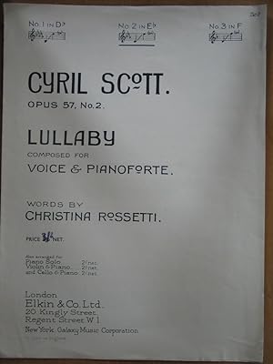 Lullaby - Composed for Voice and Piano