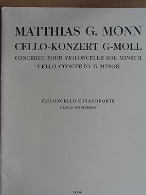 Cello Concert G Minor