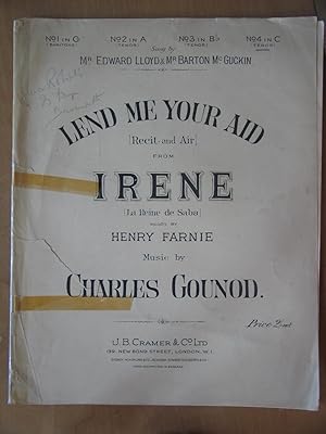 Lend Me You Aid - from Irene