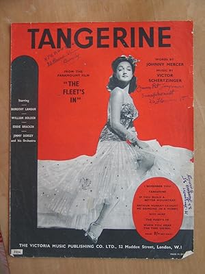 Tangerine - from the Film "The Fleet's In"