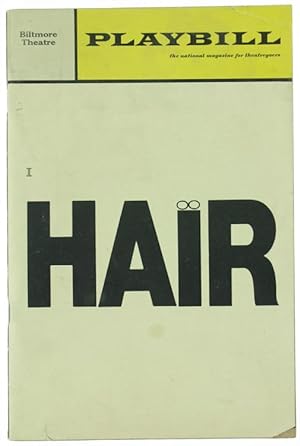 PLAYBILL - HAIR. Volume 5 - October 1968 - issue 10.: