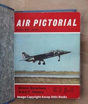 AIR PICTORIAL : Complete Set of the 12 Issues for 1969 in Original Air Pictorial Binder