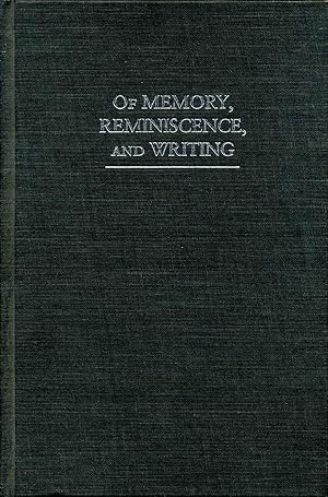 Of Memory, Reminiscence, and Writing: On the Verge.