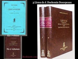1. Lettres sur l'Origine de la Chouannerie et sur les Chouans du Bas-Maine (Mayenne). [2 volumes ...