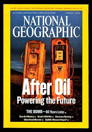 The National Geographic Magazine / August, 2005. Powering the Future; Hands Across Time; Brazil's...