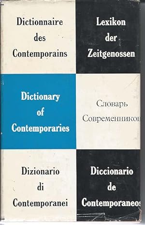 Dictionary of Contemporaries