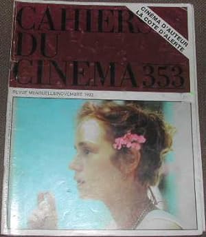 Cahiers du cinéma-N° 353. Cinéma d'auteur. La cote d'alerte. Lillian Gish à Paris. Faux-fuyant. C...