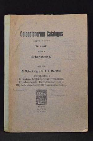 Coleopterorum catalogus auspiciis et auxilio. Pars 114 : S. Schenkling & G.A.K. Marshall, Curculi...
