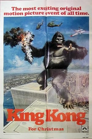 King Kong - Original Folded One Sheet Movie Poster(1976)