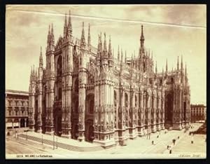 Photograph of Milan Cathedral, circa 1870s