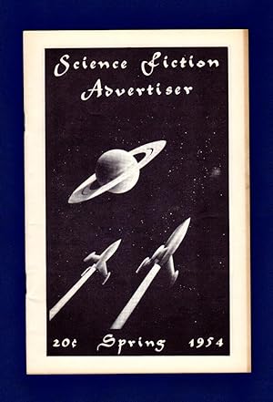 Science-Fiction Advertiser / Spring, 1954 / Morris Scott Dollens Cover