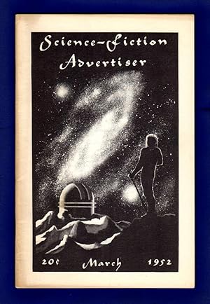 Science-Fiction Advertiser / March, 1952 / Morris Scott Dollens Cover. A.E. Van Vogt