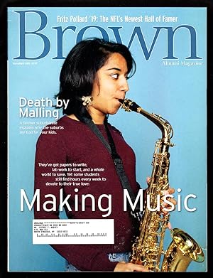 Brown Alumni Magazine March/April 2005: Making Music; Death by Mailing; Fritz Pollard '19: The NF...