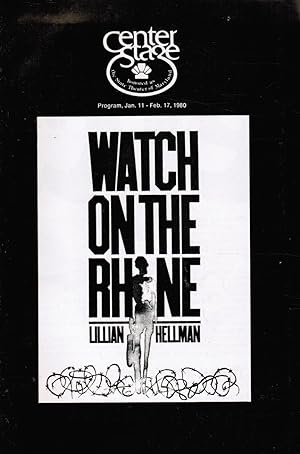 Watch on the Rhine: Playbill Lillian Hellman's Play