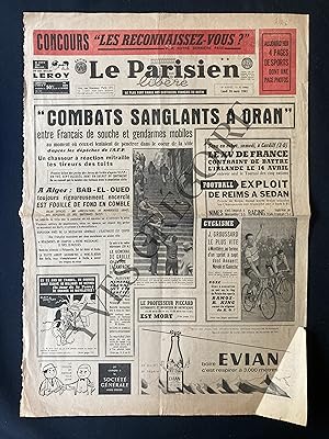 LE PARISIEN LIBERE-N°5462-LUNDI 26 MARS 1962