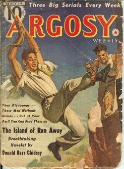 ARGOSY Weekly: July 13, 1940 ("The Harp and the Blade"; "Dead of Night")