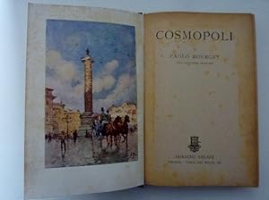 "COSMOPOLI di PAOLO BOUGERT Dell'Accademia Francese"