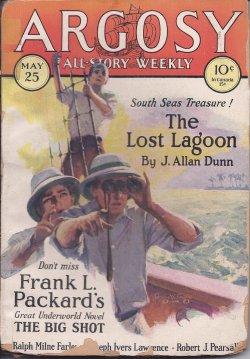 ARGOSY ALL-STORY Weekly: May 25, 1929 ("The Big Shot"; "The Radio Flyers")
