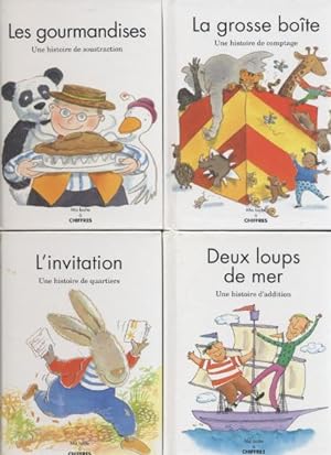 Deux Loups De Mer: Une Histoire D'Addition (French Version of Take Two Pirates) + 3 Other Books