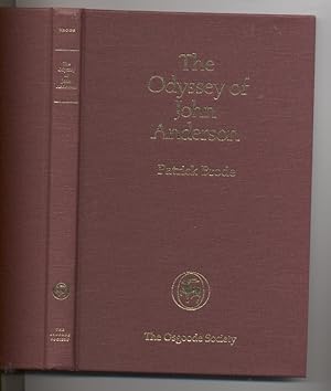 The Odyssey of John Anderson (Osgoode Society for Canadian Legal History)