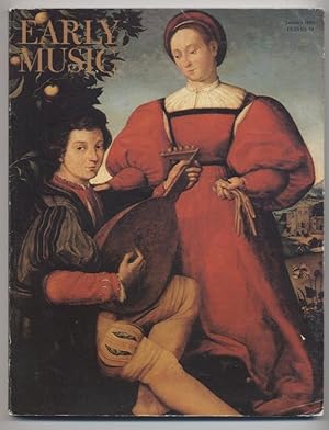 Early Music magazine, Volume 9, No. 1, January 1981 (Plucked String Issue 1 )