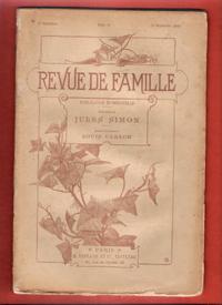 Revue De Famille . Tome II . 15 Septembre 1888 : La liberté - La Bonne Part - Un Grand Comédien -...